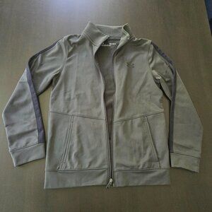 Under Armour long sleeve full-zip top, Jr M